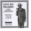 Sonny Boy Williamson Vol. 2 (1938-1939)