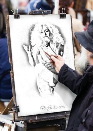 Lady GaGa - Рисунка