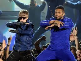  Justin Bieber and Usher