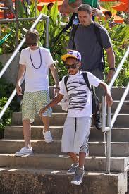 Jaden Smith and Justin B.