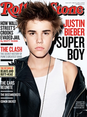 justin bieber photshoot rolling stones
