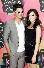 Demi Lovato and Joe Jonas 