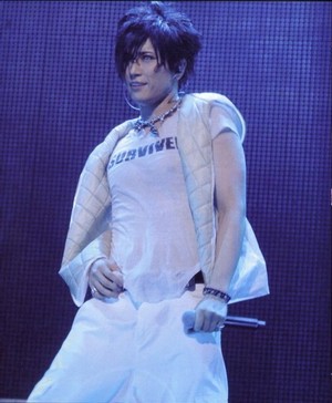 Gackt on stage