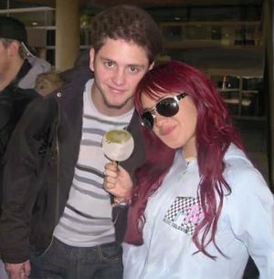 Dulce Maria y Christofer Uckerman