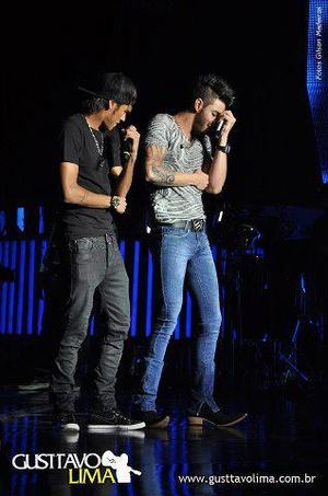 Gusttavo Lima e Neymar 