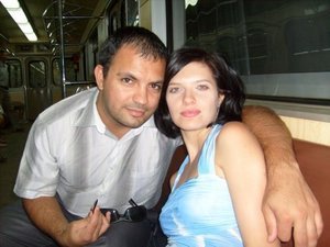 Полина и брат й