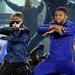  Justin Bieber and Usher