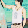 Everyone loves surfing,especially with a handsome guy *____*