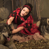 Amy and Wolfs!! Very Cute!