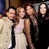 Jennifer Lopez, Marc Anthony,Liv Tyler and Steve Tyler