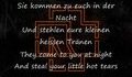 Rammstein - Mein Herz Brennt (lyrics)