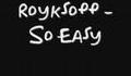 Royksopp - So easy