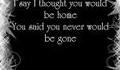 Gone-Chris Daughtry [lyrics]