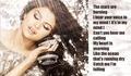 Selena Gomez - A year without you Lyrics
