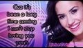 Demi Lovato - What To Do (lyrics) - Sonny With A Chance