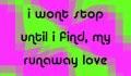 Justin Bieber - Runaway Love - lyrics STUDIO VERSION