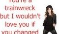 Demi Lovato- Trainwreck + Lyrics