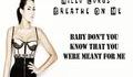 Ново!!!miley Cyrus - Breathe On Me - Full song - Lyrics on the screen