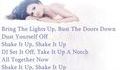 Shake It Up - Selena Gomez Lyrics